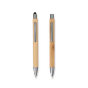 Kit Ecológico Caneta e Lapiseira Bambu - 0825141