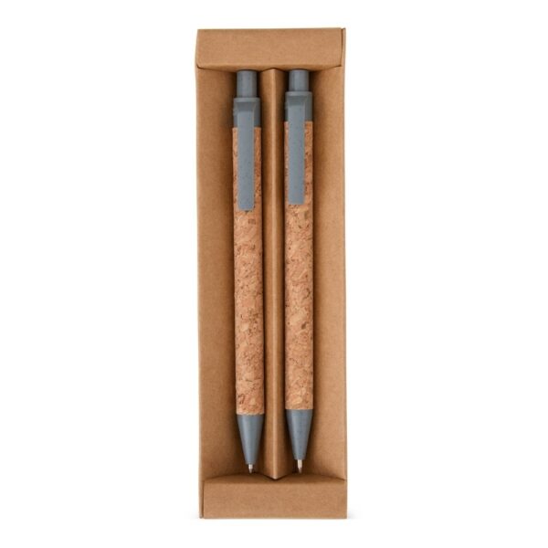 Kit Ecológico Caneta e Lapiseira Cortiça – 0608340