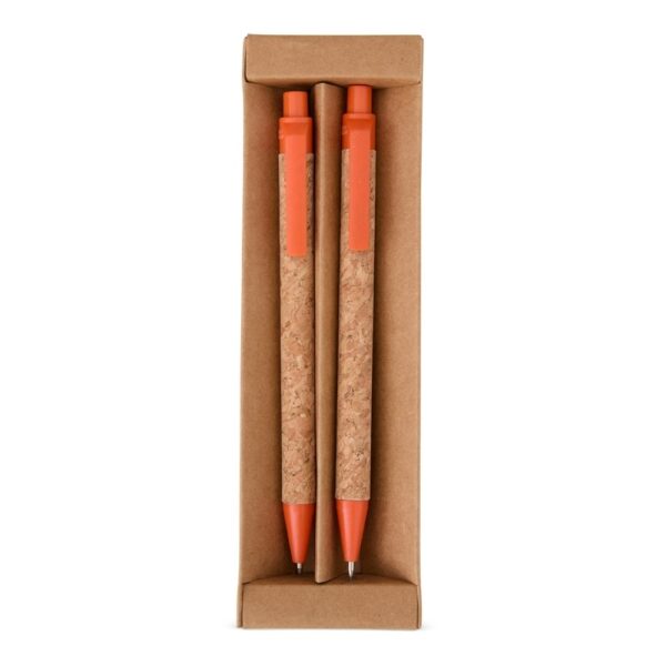 Kit Ecológico Caneta e Lapiseira Cortiça – 0608340