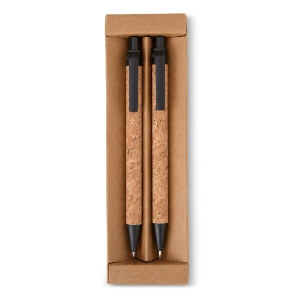 Kit Ecológico Caneta e Lapiseira Cortiça – 0608340