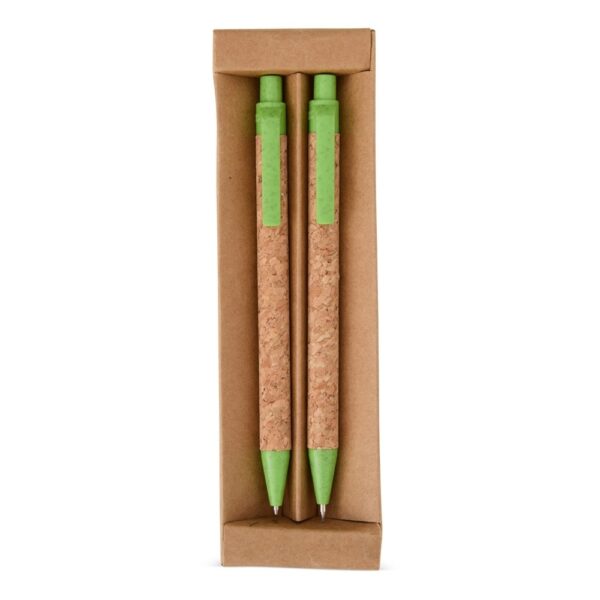Kit Ecológico Caneta e Lapiseira Cortiça – 0608340