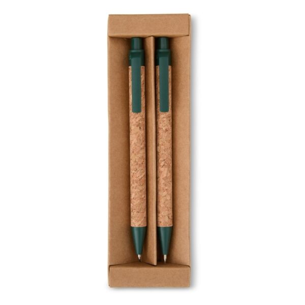 Kit Ecológico Caneta e Lapiseira Cortiça – 0608340