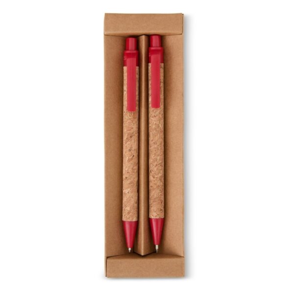 Kit Ecológico Caneta e Lapiseira Cortiça – 0608340