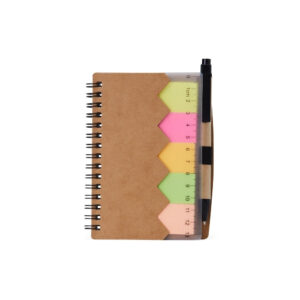 Bloco de Anotações com Autoadesivos e Caneta – 0506502