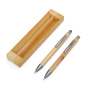 Kit Ecológico Caneta e Lapiseira Bambu - 0825141