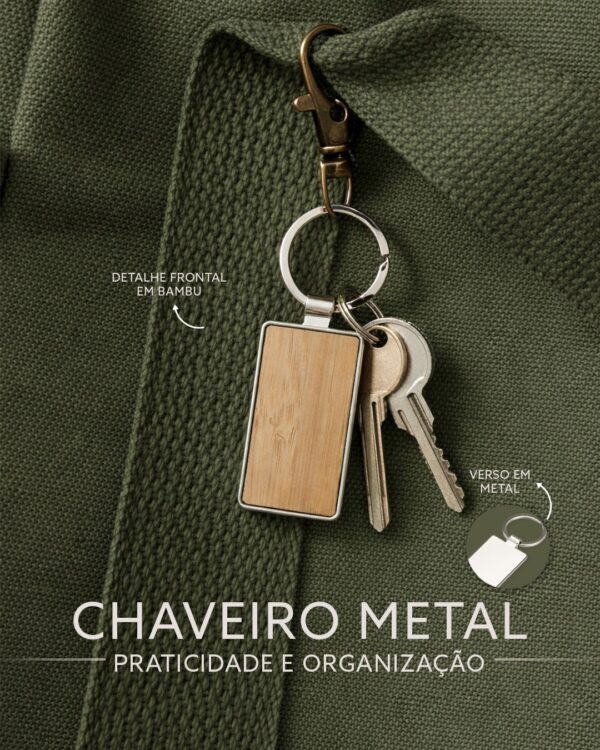 Chaveiro Metal Bambu – 0248109