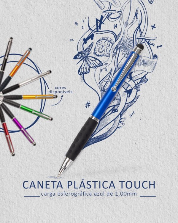 Caneta Plástica Touch – 0912220