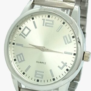 Relógio de Pulso Analógico de Metal Unissex - 161407