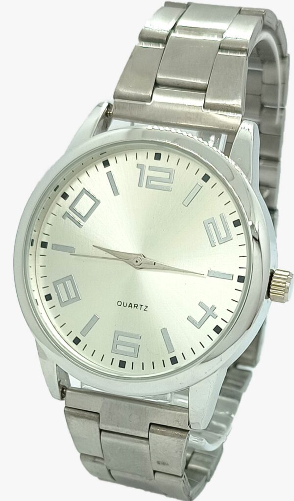 Relógio de Pulso Analógico de Metal Unissex – 161407