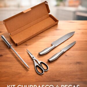 Kit Churrasco 4 Peças - 0910813