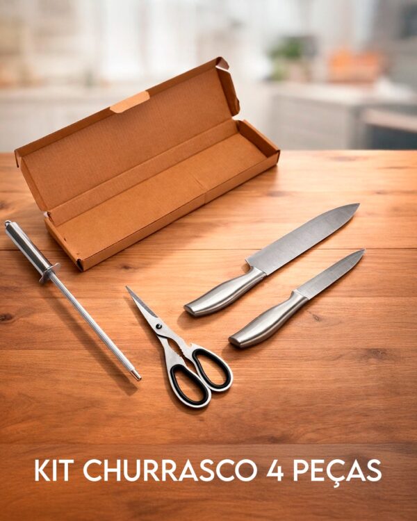 Kit Churrasco 4 Peças – 0910813