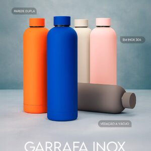 Garrafa Inox 750ml - E@0907111
