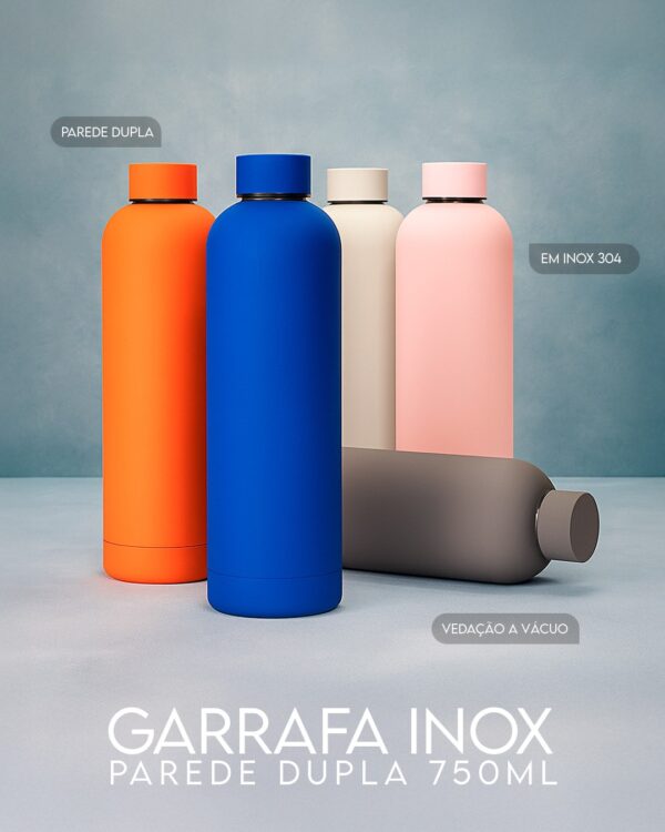 Garrafa Inox 750ml – E@0907111