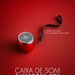 Caixa de Som Bluetooth TWS - 0921005