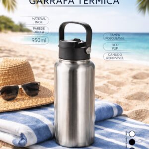 Garrafa Térmica Inox 950ml - 06097A16