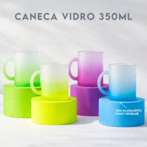 Caneca Vidro 350ml - 1906413