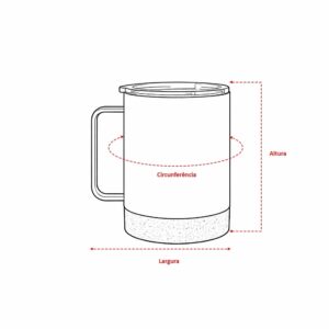 Caneca Térmica 330ml - 18838A11