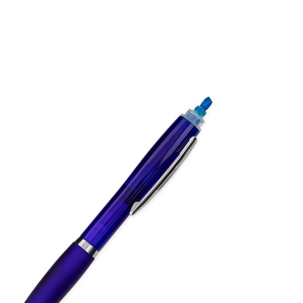 Caneta Plástica com Marca-Texto – 0911210