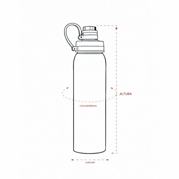 Garrafa Inox 800ml – 1906208