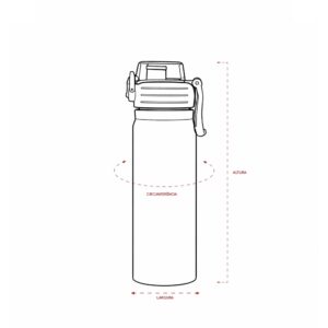 Garrafa Térmica 680ml - 1906507