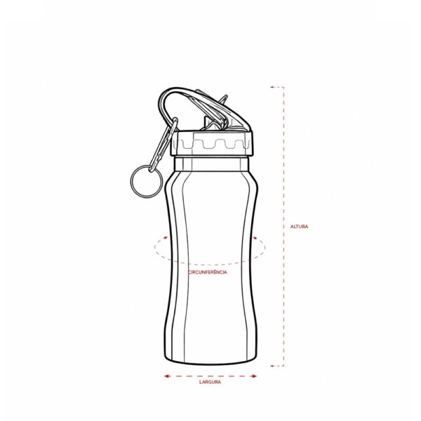 Squeeze Inox 500ml – 0918827