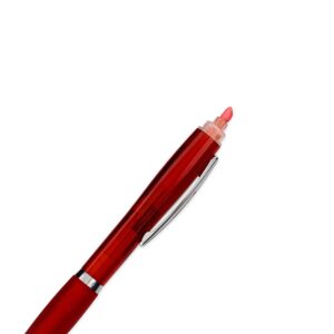 Caneta Plástica com Marca-Texto - 0911210