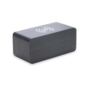 Relógio de Madeira com Carregamento por Indução - 0435805