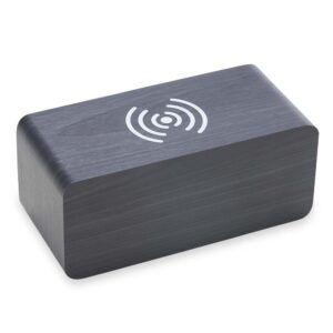 Relógio de Madeira com Carregamento por Indução - 0435805