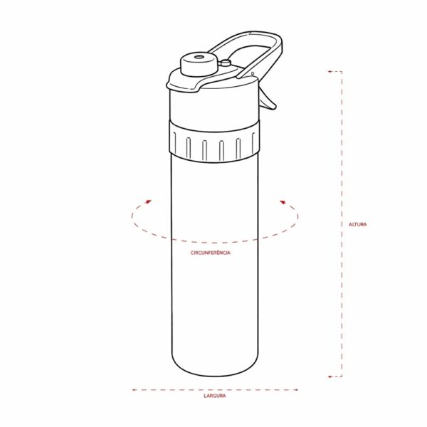 Squeeze Borrifador Plástico 650ml – 06599A30