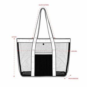 Bolsa Tela PVC - 1906614